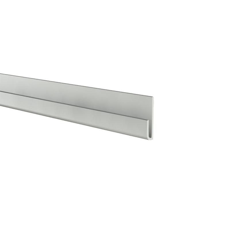 Aluminum J Channel – Laminate – 1/2" Reveal – Fits 3/32" – 1" x 1/16" – 6063-T5 - View 1