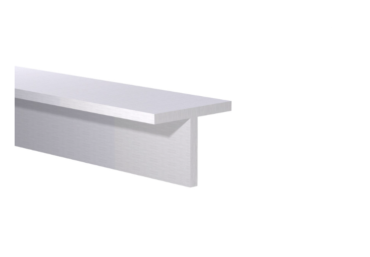 Aluminum T Bar 1-1/4" x 3/4" x 1/16" – 6061-T6 - View 1