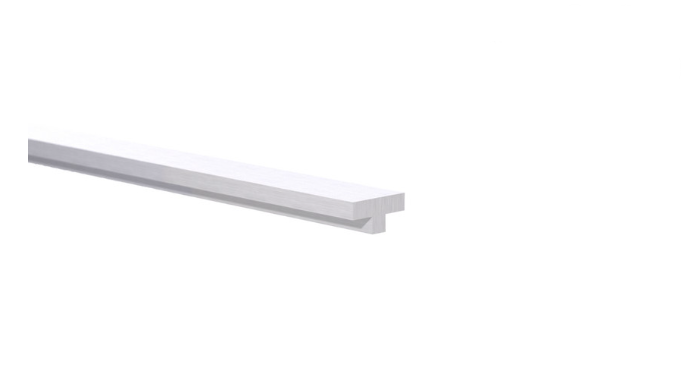 Aluminum T Bar 1/2" x 1/4" x 1/8" – 6061-T6 - View 1