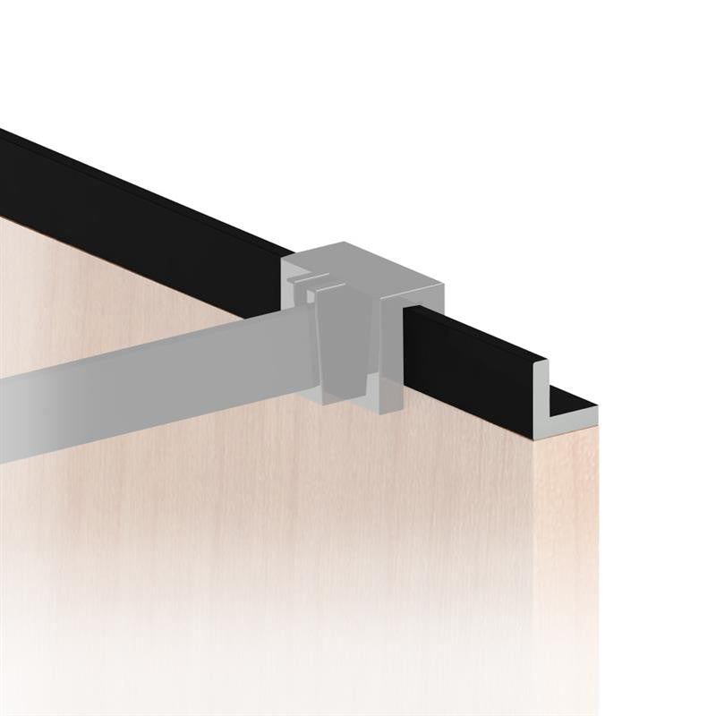 Aluminum File Hanging Rail Mount Angle – 6063-T5 - View 2