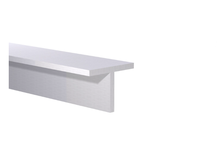 Aluminum T Bar 1" x 1" x 1/8" – 6061-T6 - View 1