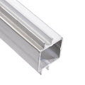 Press Fit Tube – Dual Slotted Center – Fits 1" Tube – Fits 1/4" Panel – 6063-T5 - View 1