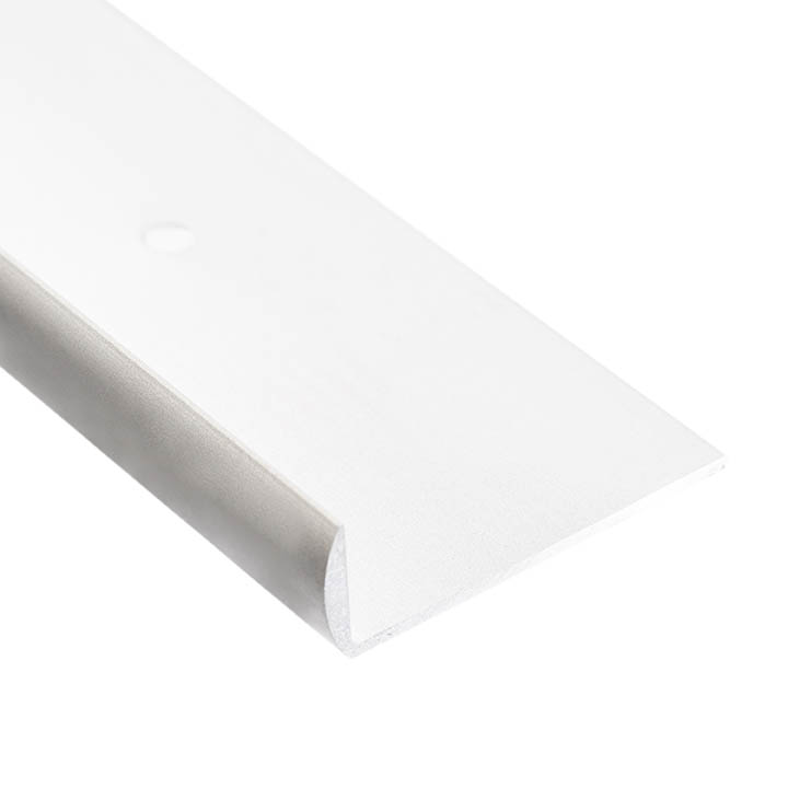 Aluminum Heavy Lip Edge Trim – Covers 1-1/2" – 17/32" Reveal – 7/16" Radius – 6063-T5 - View 1