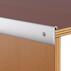 Aluminum Overlap Edge Trim – Covers 15/16" – 3/8" Reveal – 1-7/16" Radius – 6063-T5 - View 1