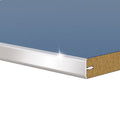 Aluminum Push-In Edge Trim – Smooth – Covers 3/4" – 6063-T5 - View 1