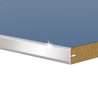 Aluminum Push-In Edge Trim – Smooth – Covers 3/4" – 6063-T5 - View 1