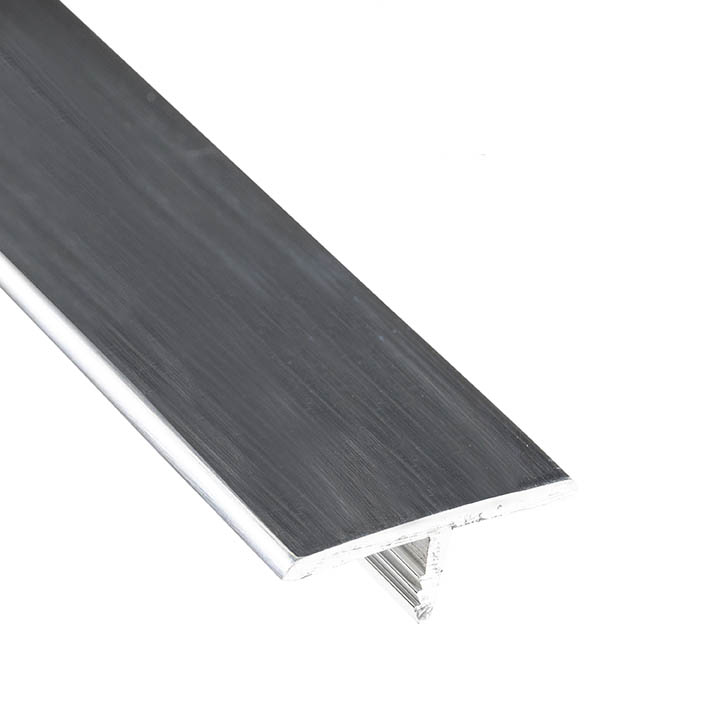 Aluminum Push-In Edge Trim – Smooth – Covers 1-1/4" – 6063-T5 - View 2