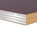 Aluminum Push-In Edge Trim – Fluted – Covers 1-1/2" – 6063-T5 - View 1