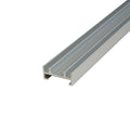 Locking Slide Track Security Base – 6063-T5 - View 1