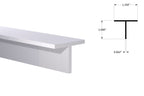 Aluminum T Bar 1-1/4" x 1" x 1/16" – 6061-T6 - View 2