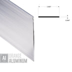 Aluminum Flat Bar 3/32" x 2" – 6061-T6 - View 1