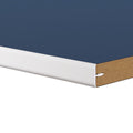 Aluminum Push-In Edge Trim – Smooth – Covers 1/2" – 6063-T5 - View 1