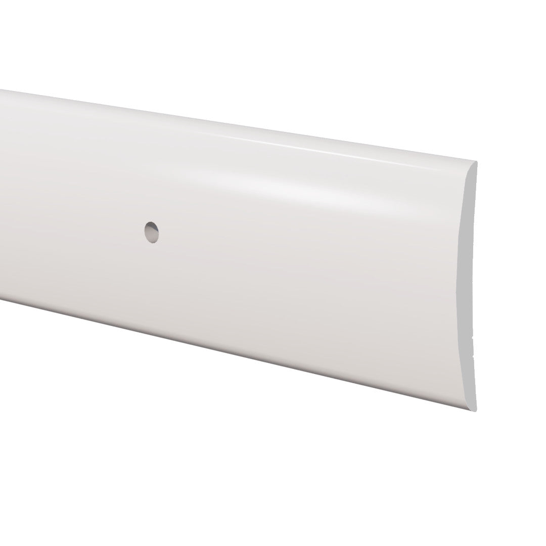 Aluminum Rounded Edge Trim – Covers 2" – 3-1/2" Radius – 6063-T5 - View 1