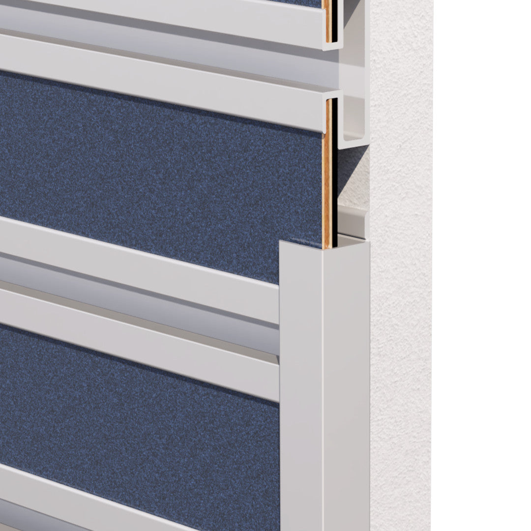 EZ Slatwall System Aluminum Finishing Angle – 6063-T5 - View 4