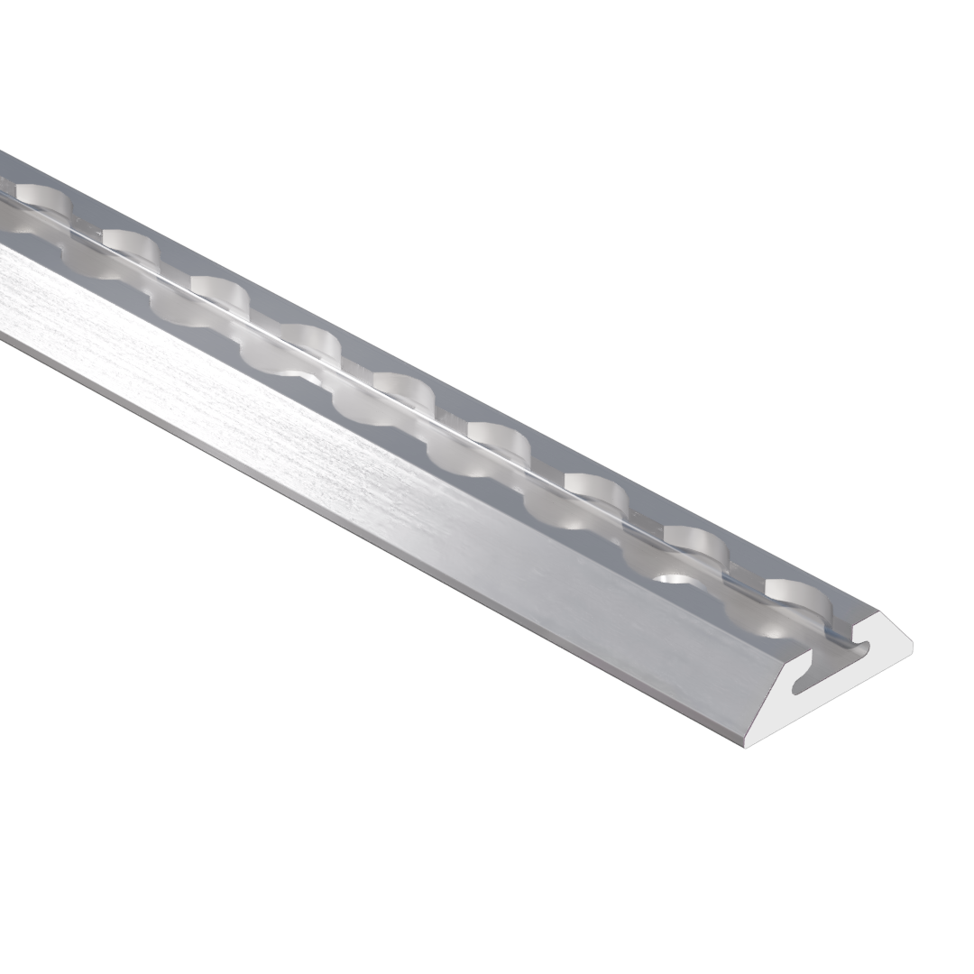 Aluminum L-Track Tie-Down Rail – 6063-T5 - View 1