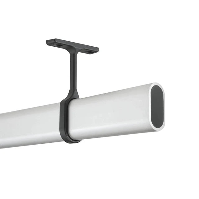 Aluminum Oval Closet Rod – 5/8" x 1-3/16" – 6063-T5