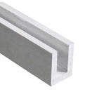 Aluminum U Channel 3/4" x 1" x 3/16" – Fits 3/8" – 6063-T5 - View 1