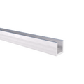 Aluminum U Channel 1" x 1" x 1/8" – Fits 3/4" – 6063-T5 - View 1