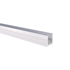 Aluminum U Channel 1" x 1" x 1/8" – Fits 3/4" – 6063-T5 - View 1