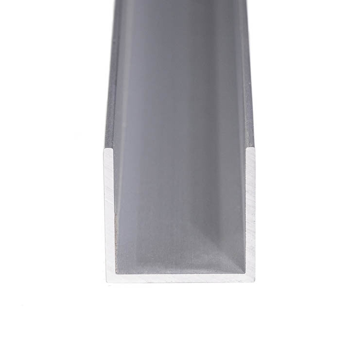 Aluminum U Channel 1" x 1" x 1/16" – Fits 7/8" – 6063-T5 - View 2
