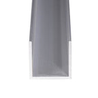 Aluminum U Channel 1" x 1" x 1/16" – Fits 7/8" – 6063-T5 - View 2
