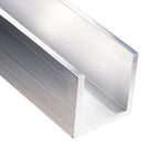 Aluminum U Channel 1-1/4" x 1-1/4" x 1/8" – Fits 1" – 6063-T5 - View 2