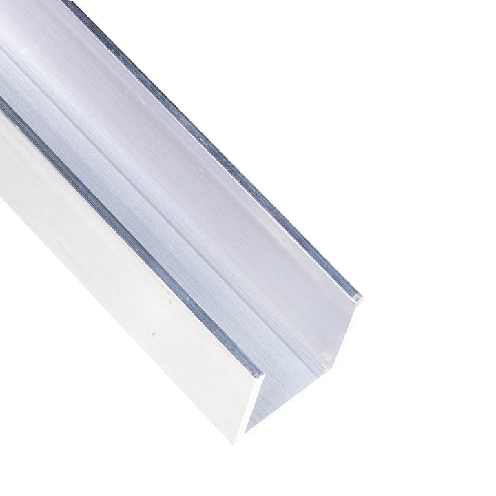 Aluminum U Channel 1-1/2" x 1-1/2" x 1/8" – Fits 1-1/4" – 6063-T5 - View 2