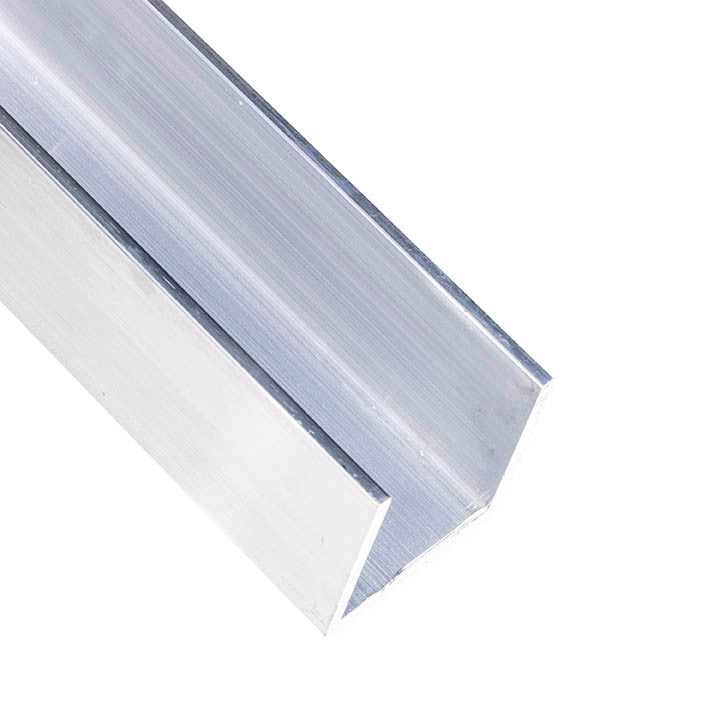 Aluminum U Channel 1-3/4" x 1-3/4" x 1/8" – Fits 1-1/2" – 6063-T5 - View 1