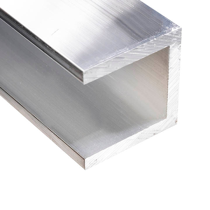 Aluminum U Channel 2" x 2" x 1/4" – Fits 1-1/2" – 6063-T5 - View 2