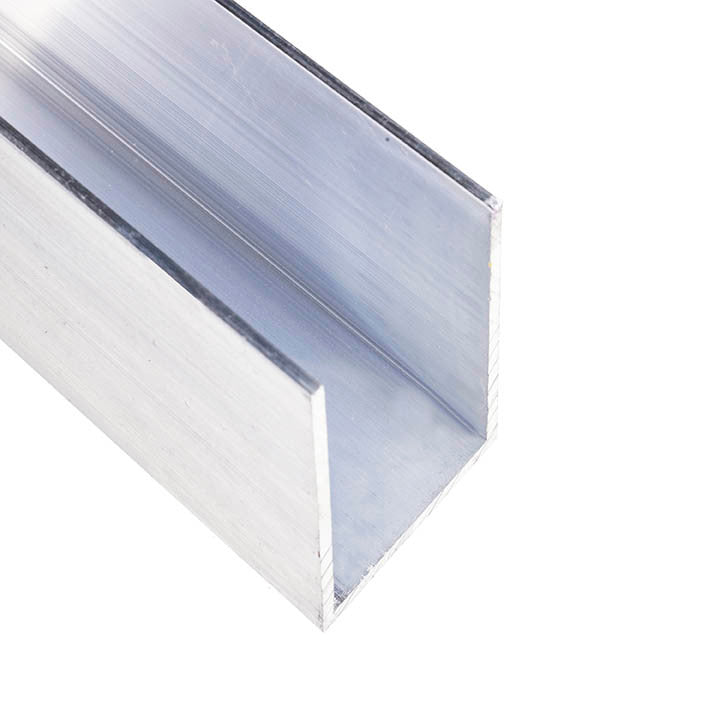 Aluminum U Channel 2" x 3" x 1/8" – Fits 1-3/4" – 6063-T5 - View 1