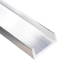 Aluminum U Channel 2" x 1/2" x 1/8" – Fits 1-3/4" – 6063-T5 - View 1