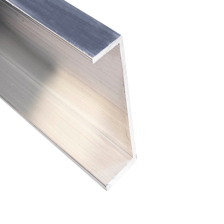 Aluminum U Channel 3" x 1" x 1/8" – Fits 2-3/4" – 6063-T5 - View 1