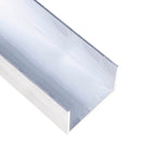 Aluminum U Channel 3" x 2" x 1/4" – Fits 2-1/2" – 6063-T5 - View 1