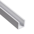 Aluminum U Channel 3/8" x 7/16" x 1/16" – Fits 1/4" – 6063-T5 - View 1