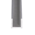 Aluminum U Channel 1/2" x 1/2" x 1/16" – Fits 3/8" – 6063-T5 - View 1