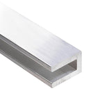 Aluminum U Channel 1/2" x 3/4" x 1/8" – Fits 1/4" – 6063-T5 - View 2