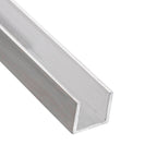 Aluminum U Channel 5/8" x 9/16" x 1/16" – Fits 1/2" – 6063-T5 - View 1