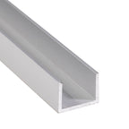 Aluminum U Channel 11/16" x 1/2" x 1/16" – Fits 9/16" – 6063-T5 - View 1