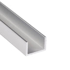 Aluminum U Channel 3/4" x 1/2" x 1/16" – Fits 5/8" – 6063-T5 - View 1