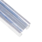 Aluminum Sliding Door Track – Closed Single Door – Fits 3/4" Door – 6063-T5 - View 1