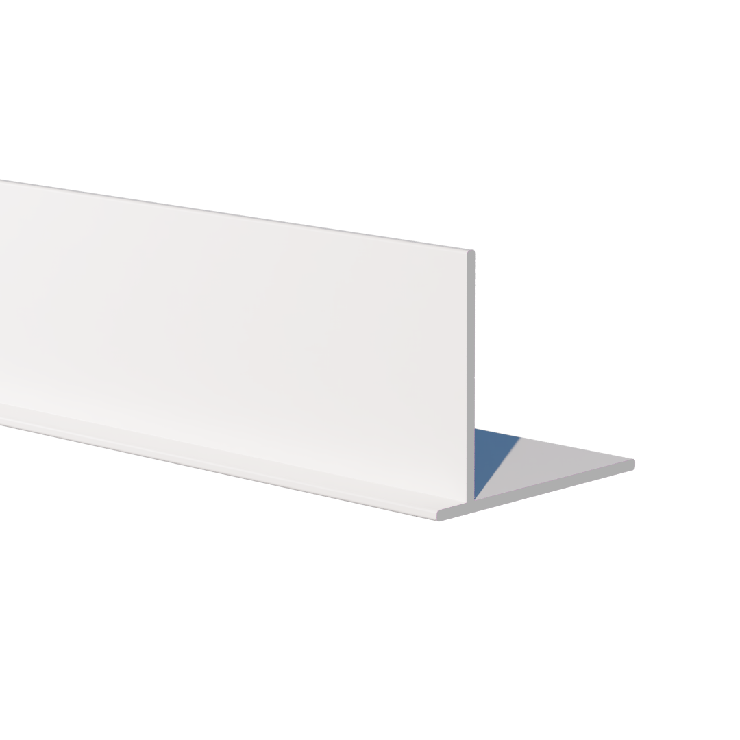 Aluminum Drip Edge Trim – Covers 3/16" – 1/4" Reveal – 6063-T5 - View 1