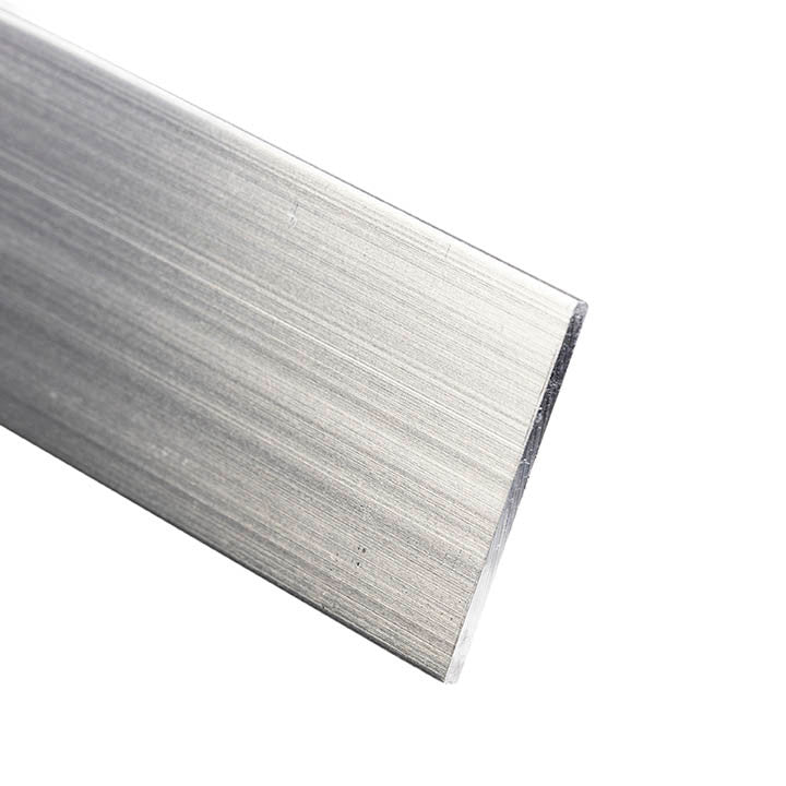 Aluminum Flat Bar Edge Trim – Covers 1-1/4" – 1/16" Thick – 6063-T5 - View 1
