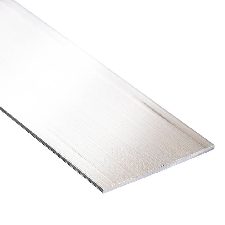Aluminum Flat Bar Edge Trim – Covers 1-1/2" – 1/16" Thick – 6063-T5 - View 1