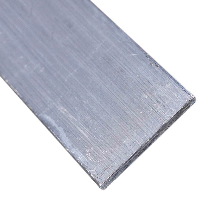 Aluminum Radiused Flat Bar 1/16" x 1" – 1/32" Radius – 6063-T5 - View 1