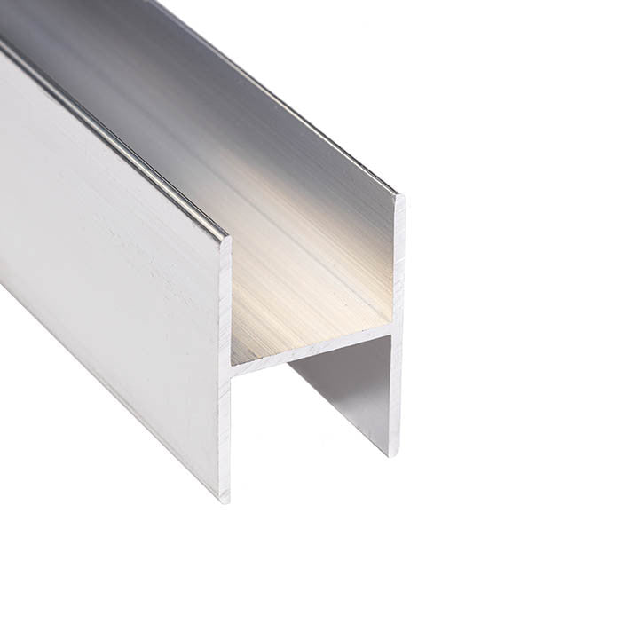 Aluminum H Channel 1-1/32" x 1-1/2" x 1/16" – Fits 29/32" – 6063-T5 - View 1