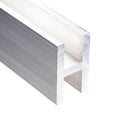 Aluminum H Channel 7/8" x 1-1/2" x 3/16" – Fits 1/2" – 6063-T5 - View 1