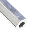 Aluminum Hex Tube 1/2" x 1/8" – 6061-T6 - View 1