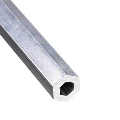 Aluminum Hex Tube 1/2" x 1/8" – 6061-T6 - View 2