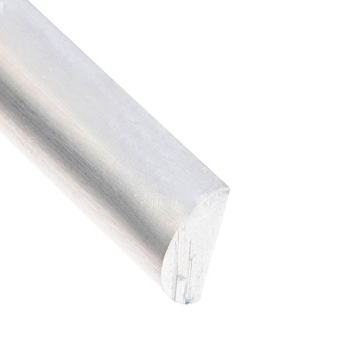 Aluminum Half-Round Bar 5/8" Diameter – 6061-T6 - View 1