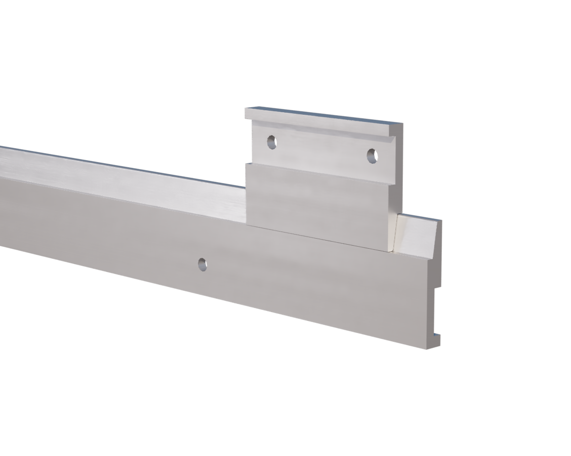 Panel Cleat® Aluminum Z Clip – HD Lite – 2.5" Clip – 6063-T5 - View 2